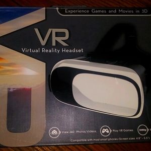 VR headset for cell phones up to 6"